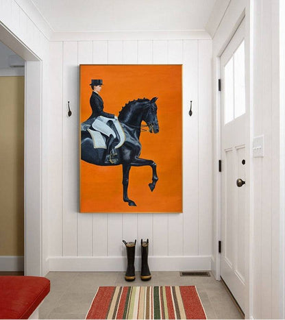 Hermes Jokey Style Wall Art - Modefinity