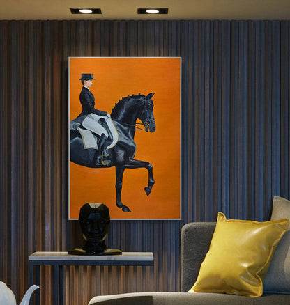 Hermes Jokey Style Wall Art - Modefinity