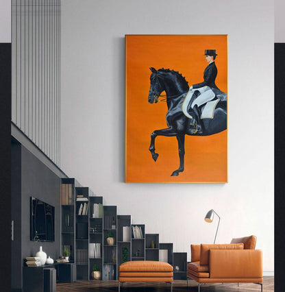 Arte de pared estilo bromista de Hermes