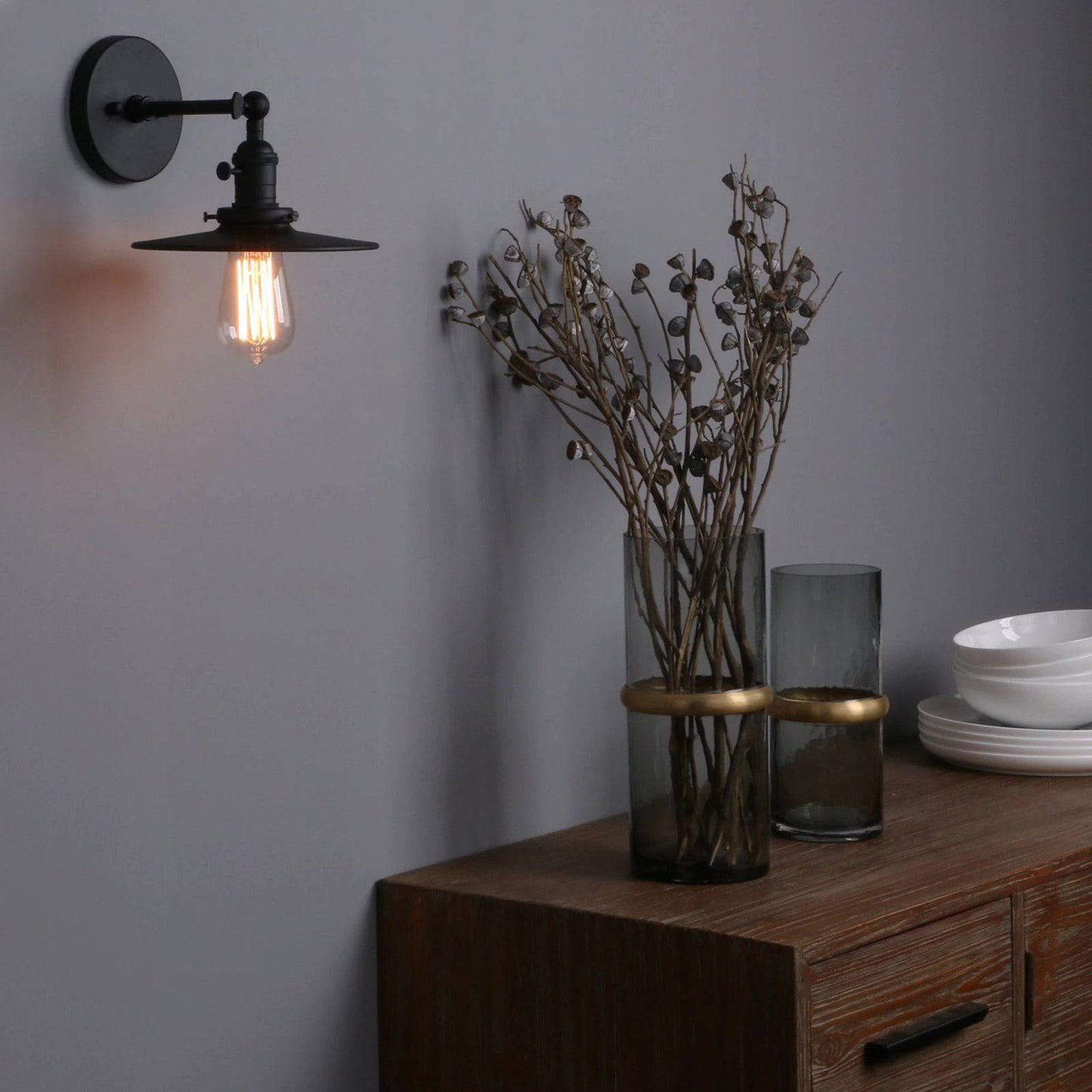 Industrial Retro Wall Light - 207GWL - Modefinity