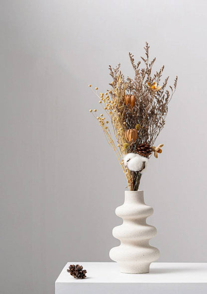 Japandi Tyko Ceramic Vase - Modefinity