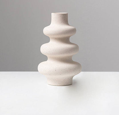 Japandi Tyko Ceramic Vase - Modefinity