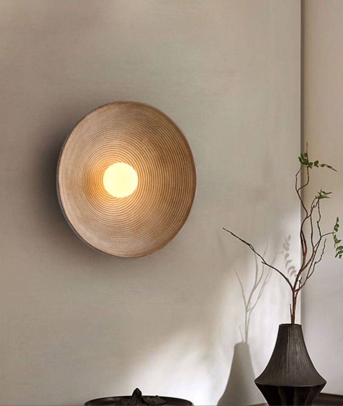 Japandi Wall Mounted Sconce Light - Modefinity