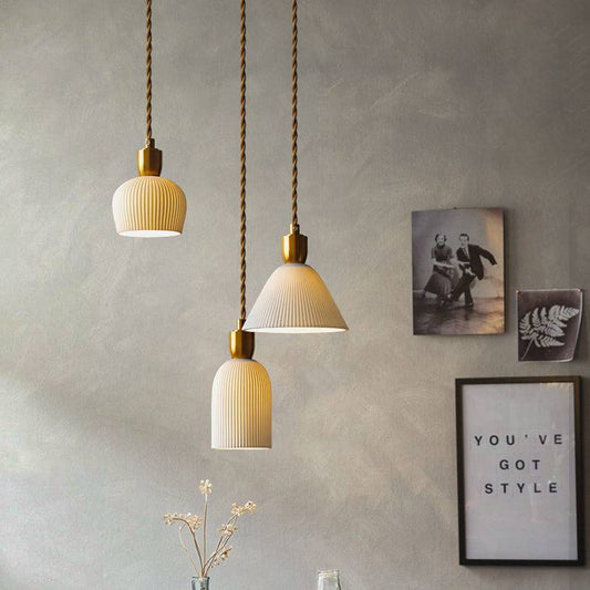 Japanese Style Ceramic Pendant Light - 201CPL - Modefinity