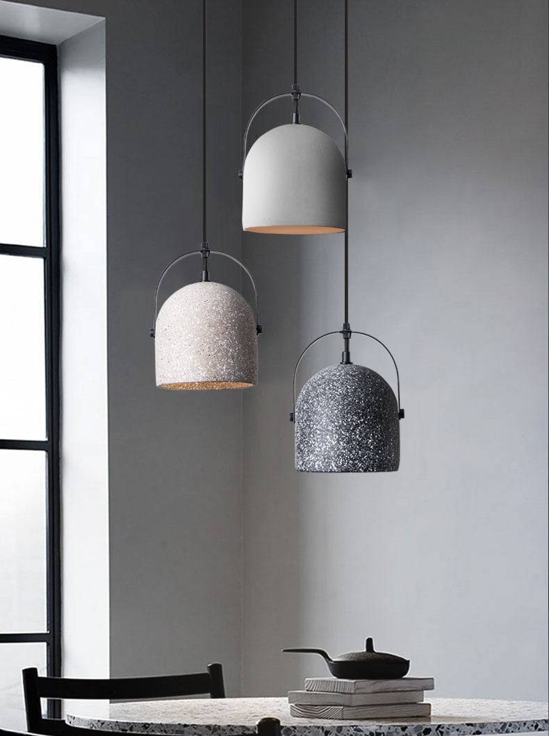 Large Cement Pendant Light - 102CM - Modefinity