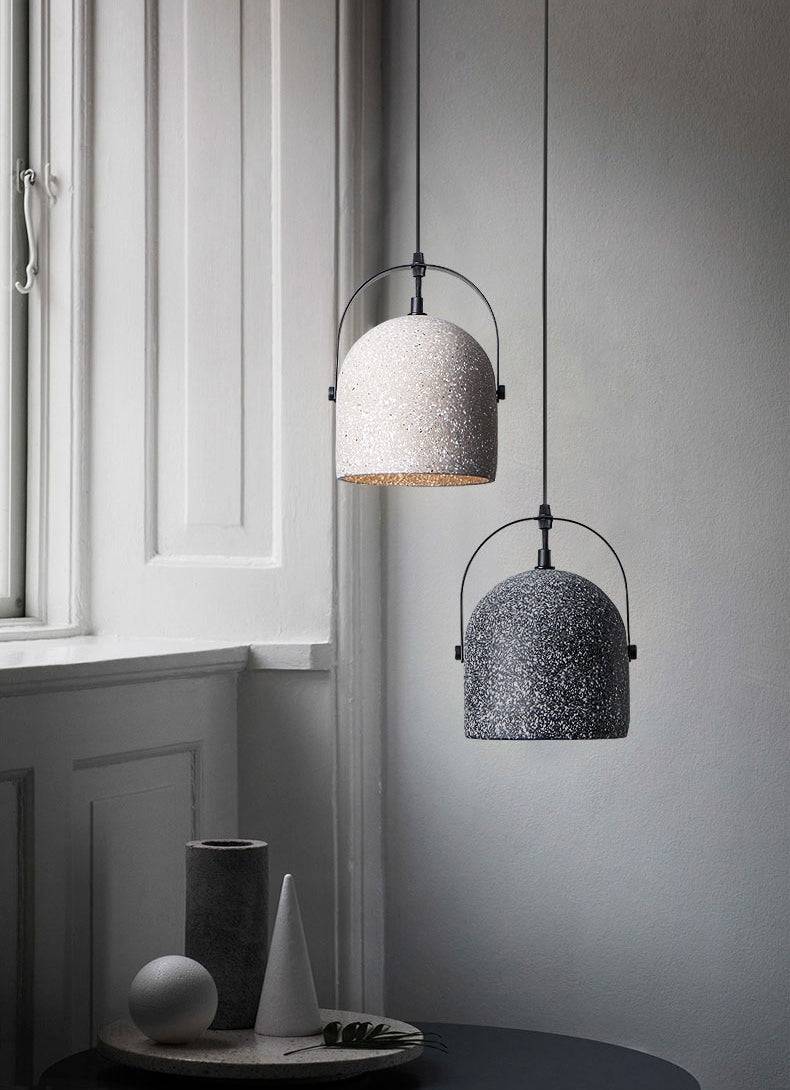 Large Cement Pendant Light - 102CM - Modefinity