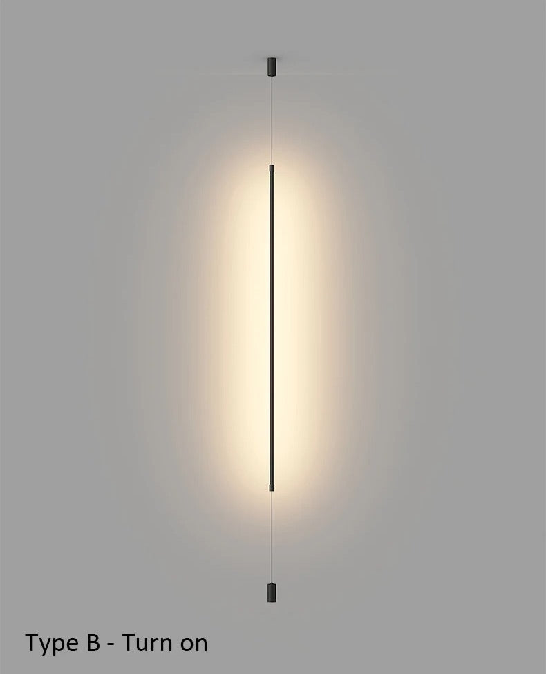 Modern Linear Bar Pendant Light - Sleek Versatility - Modefinity