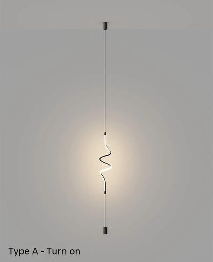 Modern Linear Bar Pendant Light - Sleek Versatility - Modefinity