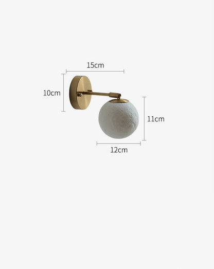 Luna Iron Wall Light - 222GBWL - Modefinity