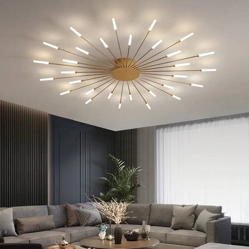 Luxurious Starburst LED Chandelier - Modefinity