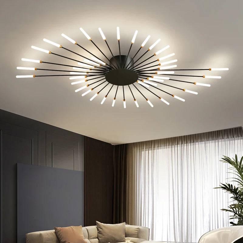 Luxurious Starburst LED Chandelier - Modefinity