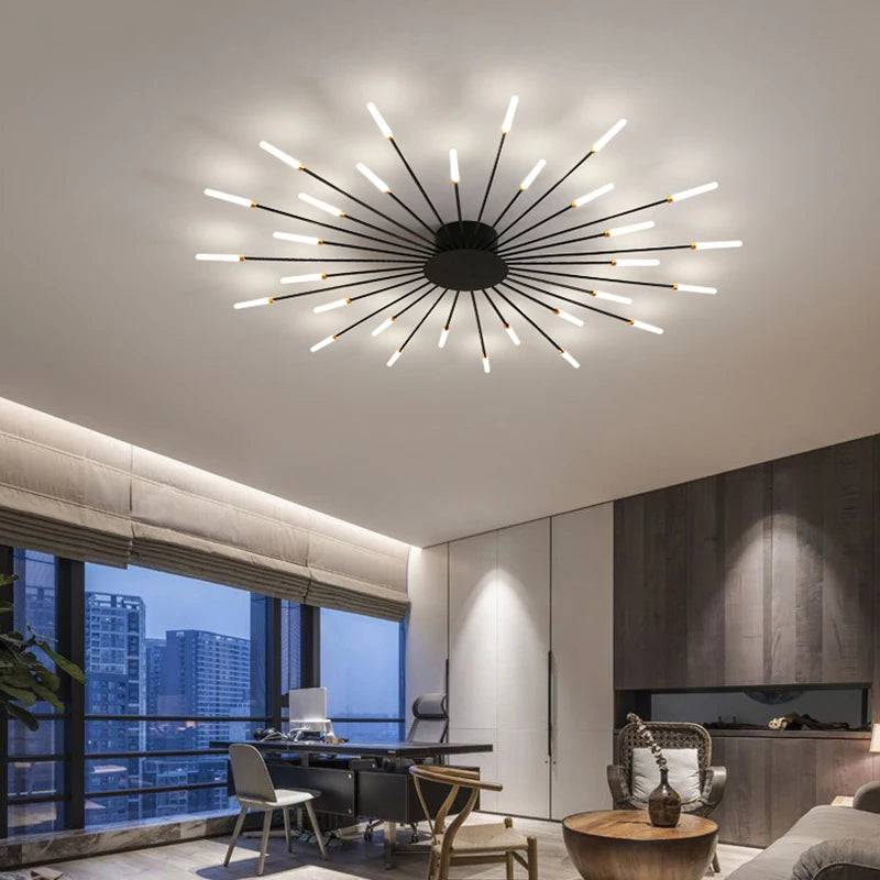 Luxurious Starburst LED Chandelier - Modefinity