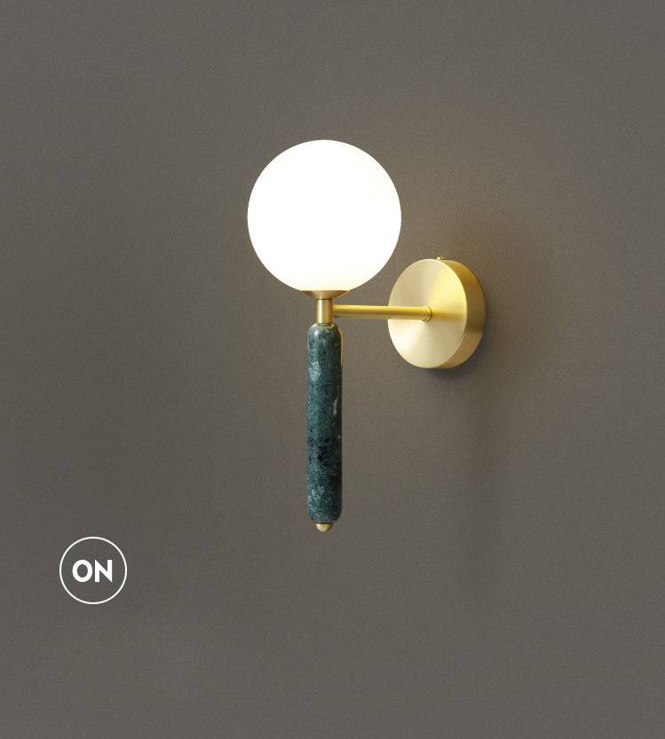 Marble Brass Wall Sconce - 207MWL - Modefinity