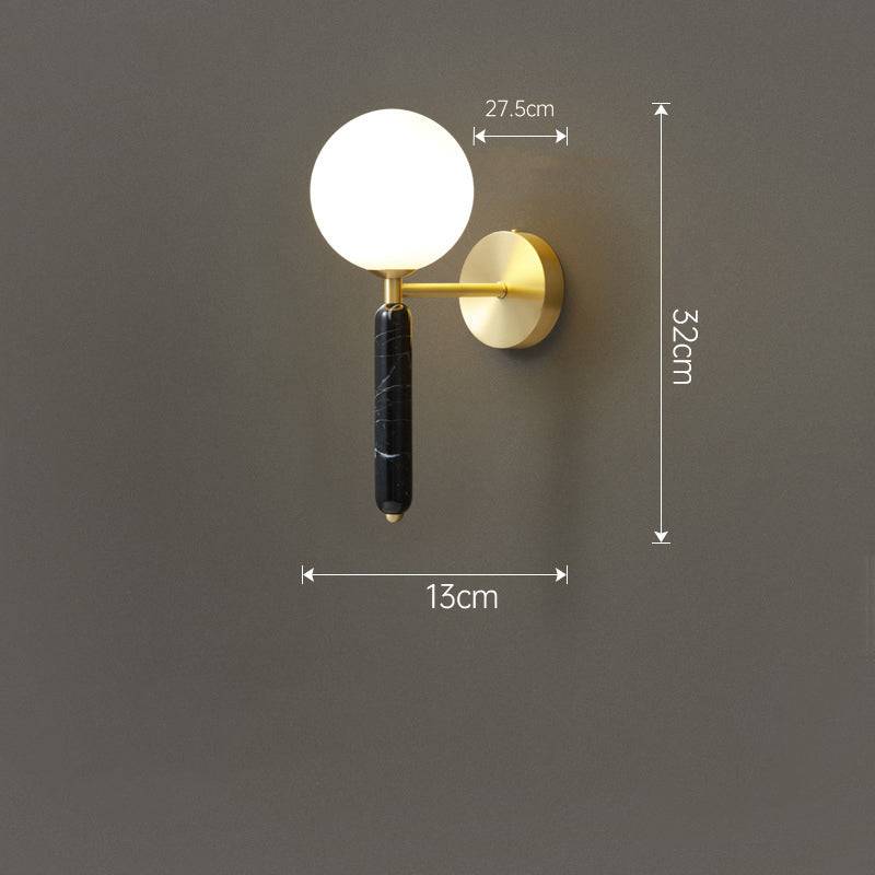 Marble Brass Wall Sconce - 207MWL - Modefinity