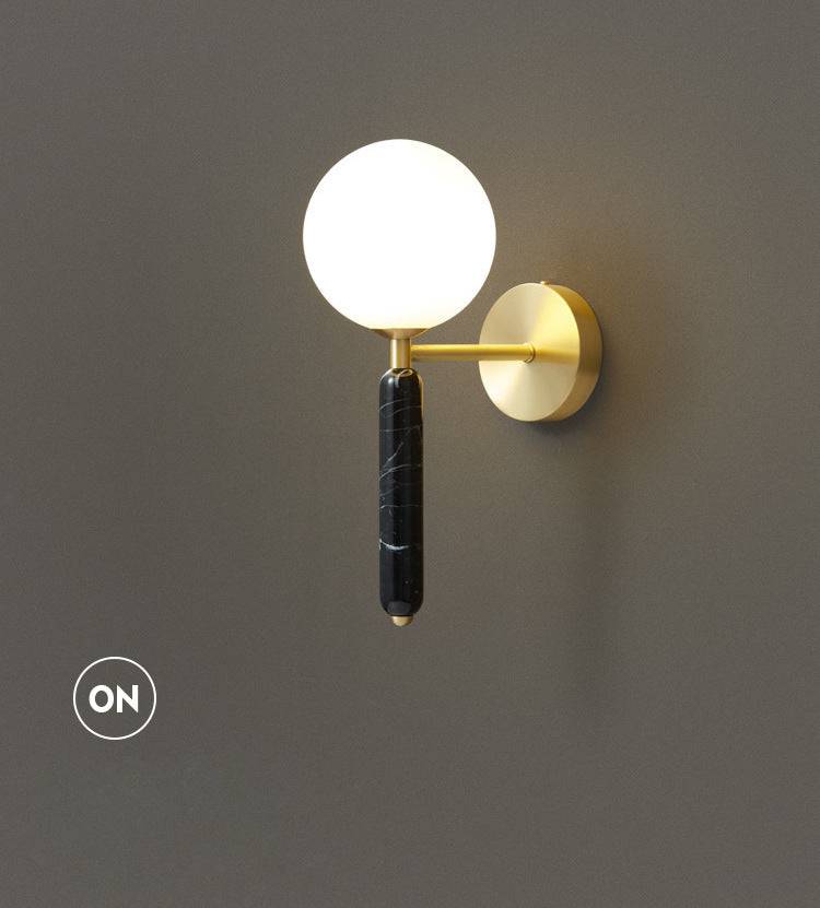 Marble Brass Wall Sconce - 207MWL - Modefinity