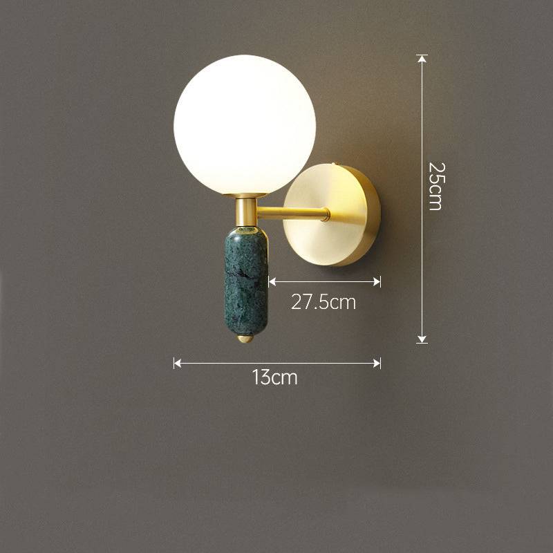 Marble Brass Wall Sconce - 208MWL - Modefinity