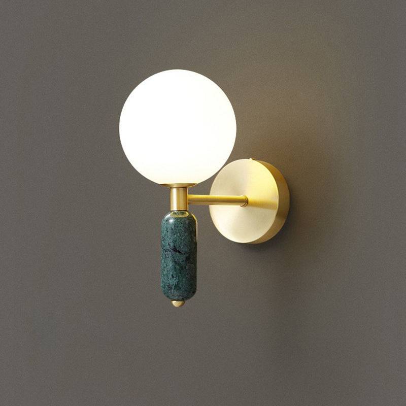 Marble Brass Wall Sconce - 208MWL - Modefinity