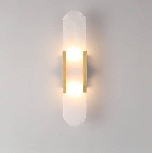 Marble Brass Wall Sconce - 210MWL - Modefinity