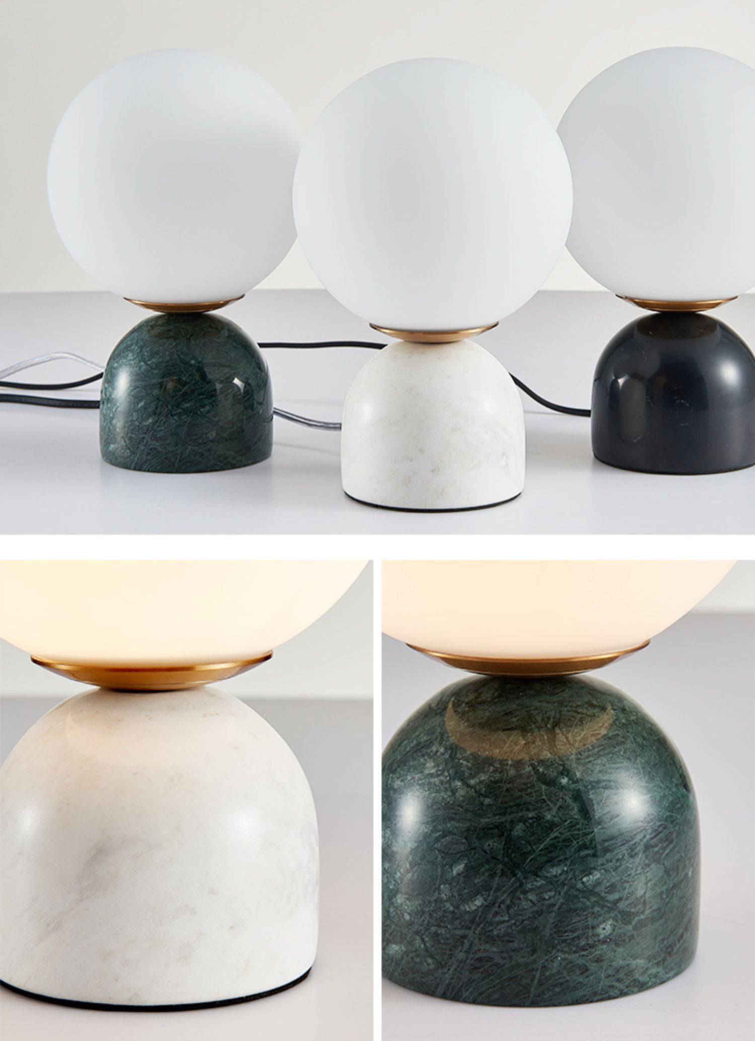 Marble Table Globe Lamp - Modefinity