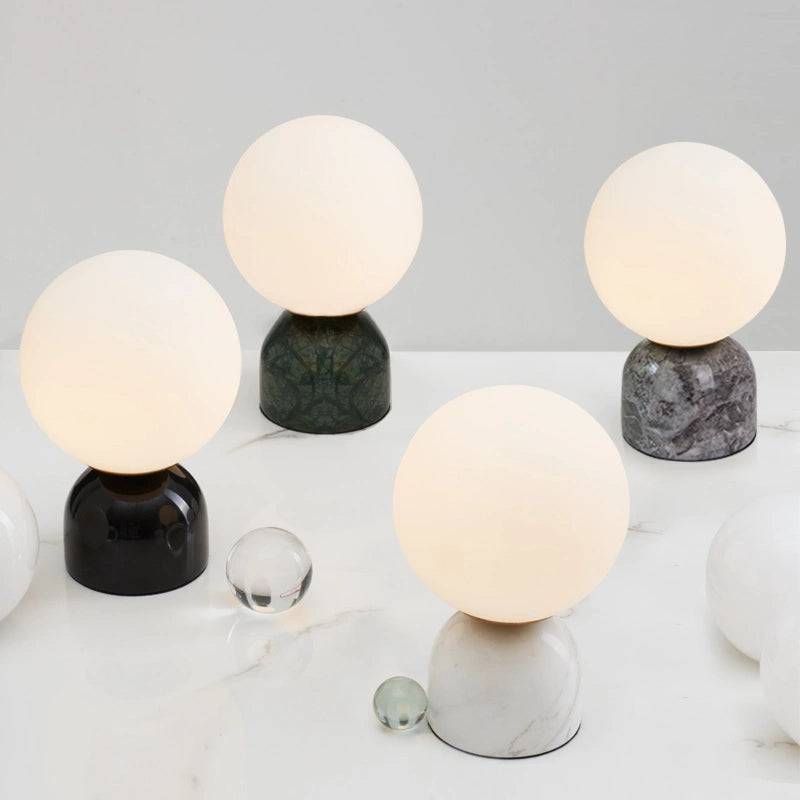 Marble Table Globe Lamp - Modefinity