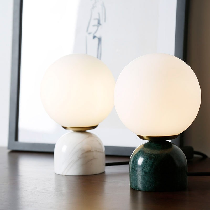 Marble Table Globe Lamp - Modefinity