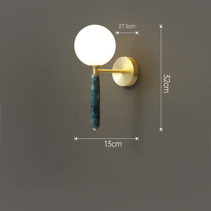 Marble Brass Wall Sconce - 207MWL - Modefinity