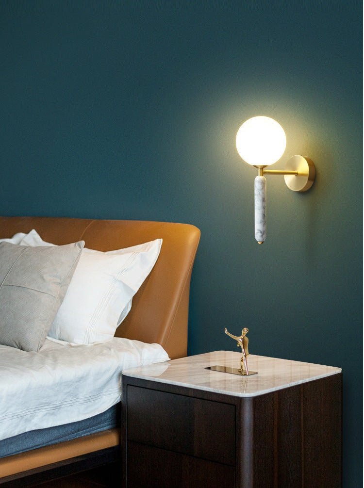 Marble Brass Wall Sconce - 207MWL - Modefinity
