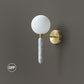 Marble Brass Wall Sconce - 207MWL - Modefinity