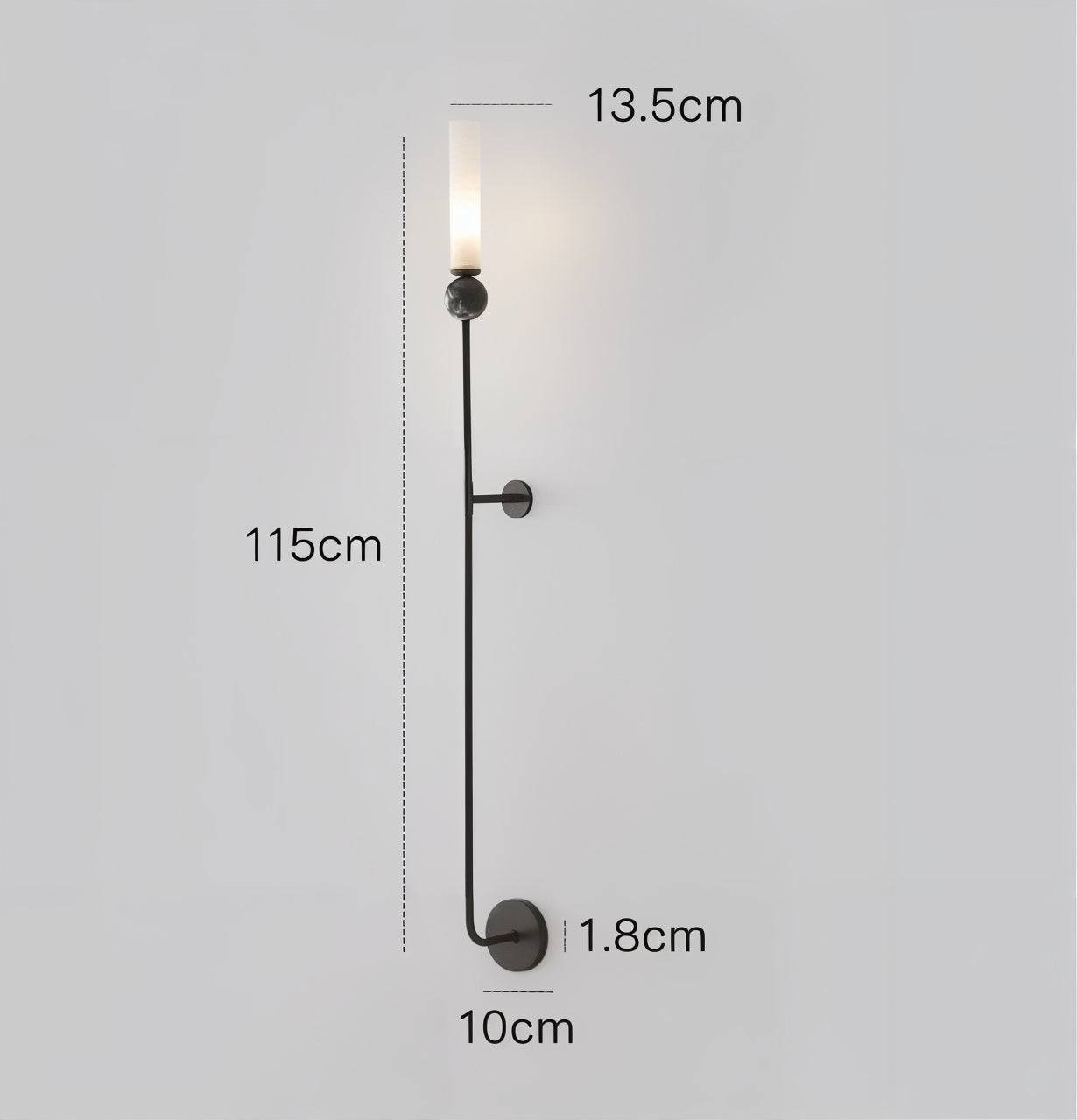 Minimalist Modern Marble Wall Light - Modefinity