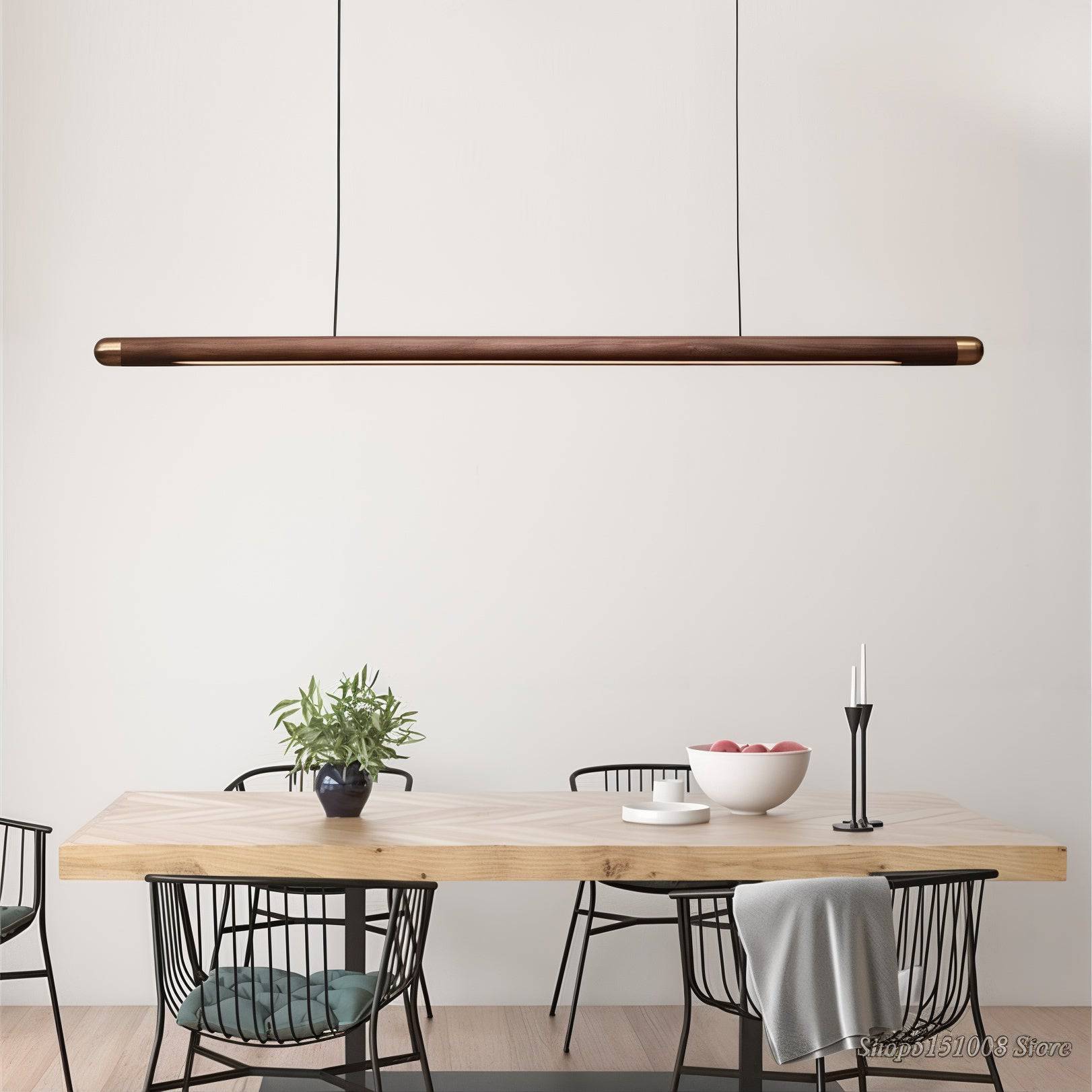 Minimalist Wooden LED Pendant Light - Modefinity