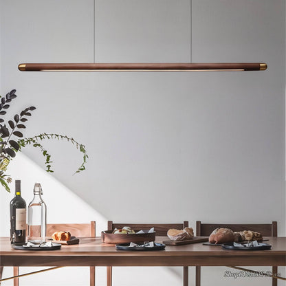 Minimalist Wooden LED Pendant Light - Modefinity