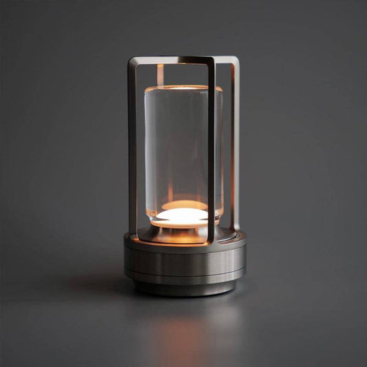 Lampe de table moderne en fer