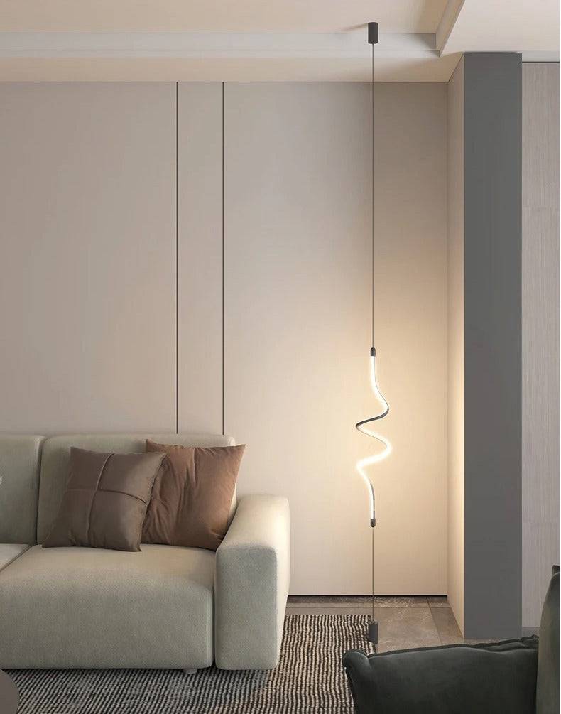 Modern Linear Bar Pendant Light - Sleek Versatility - Modefinity