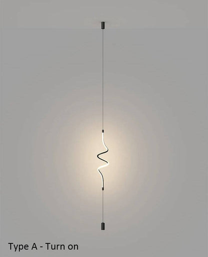 Modern Linear Bar Pendant Light - Sleek Versatility - Modefinity