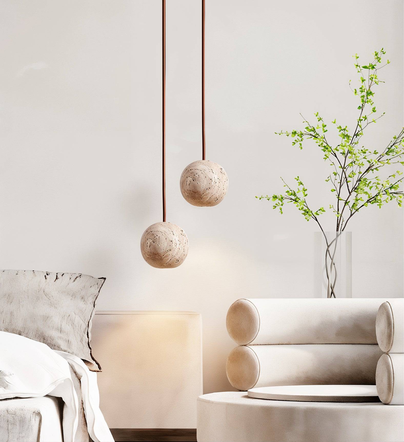 Modern Minimalist Sphere Pendant Light - Modefinity