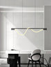 Modern Minimalist Wave Pendant Light