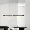 Modern Minimalist Wave Pendant Light