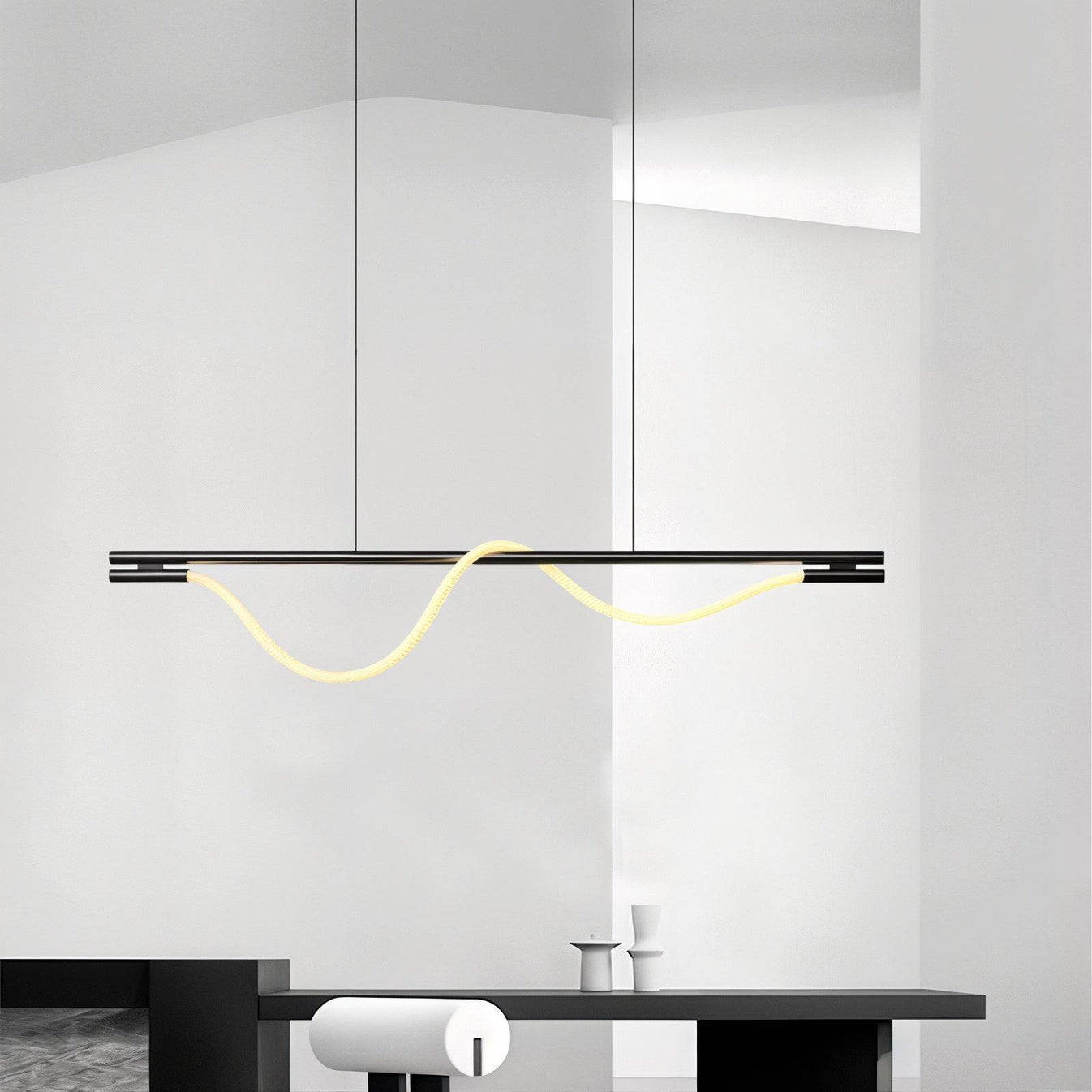 Modern Minimalist Wave Pendant Light ModefinityModern