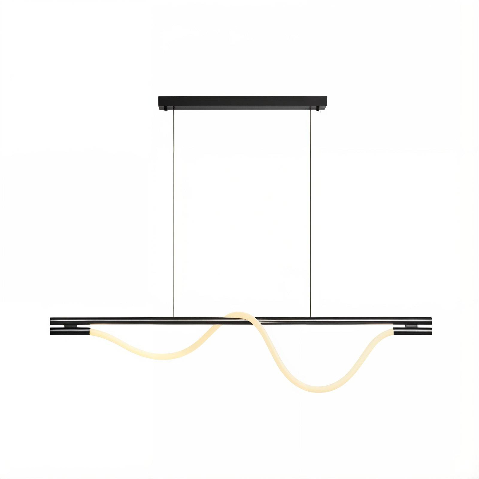 Modern Minimalist Wave Pendant Light - Modefinity