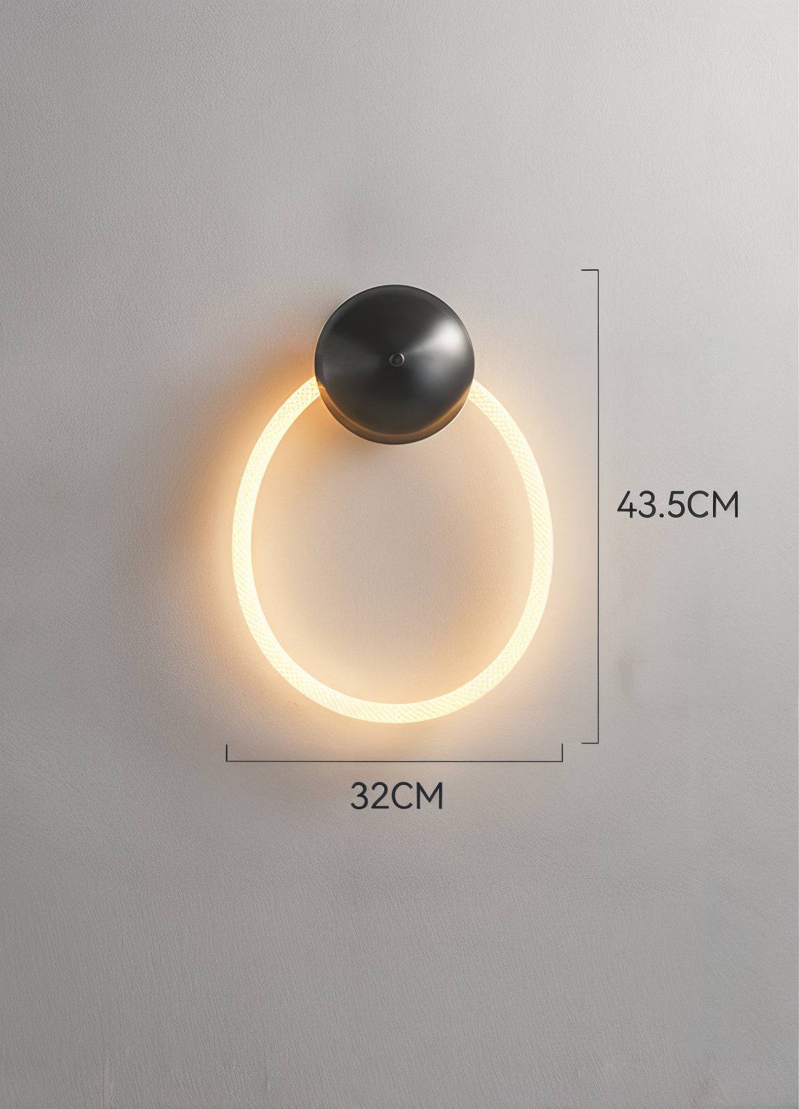 Modern Rope Loop LED Wall Light | ModefinityModern Rope Loop LED Wall Light