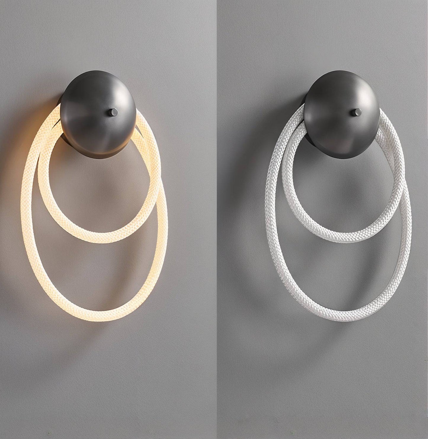 Modern Rope Loop LED Wall Light - Modefinity