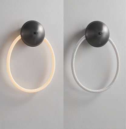 Modern Rope Loop LED Wall Light - Modefinity