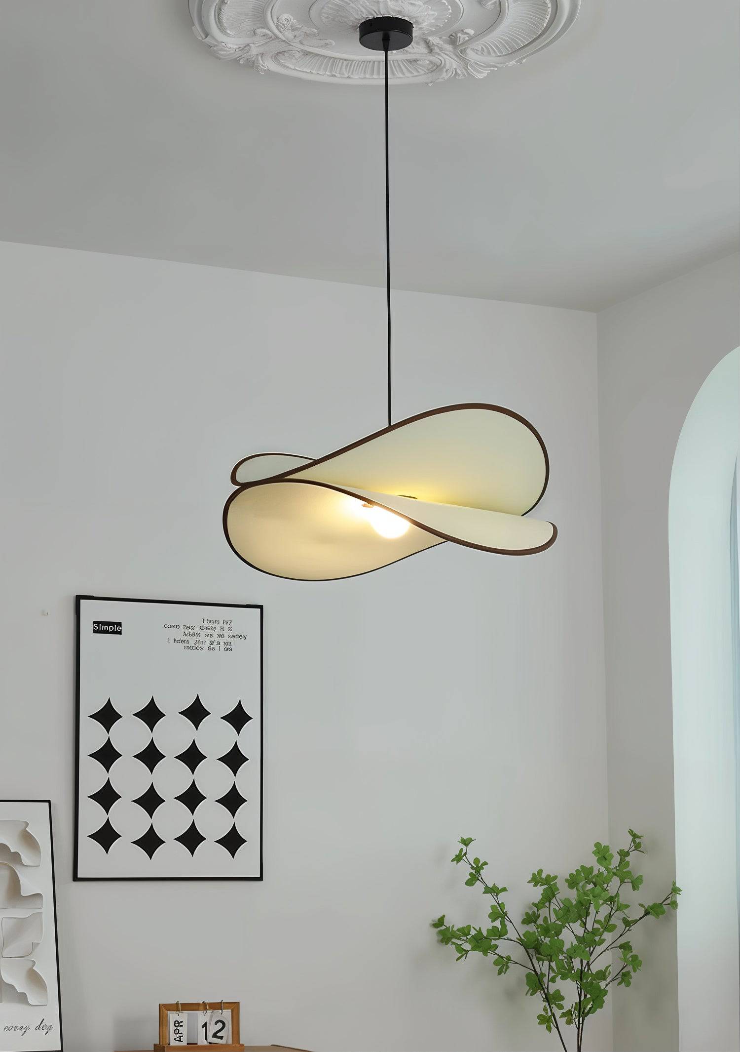 Modern Sculptural Pendant Light - Modefinity