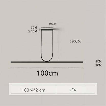 Modern Simple LED Ceiling Chandelier - Modefinity