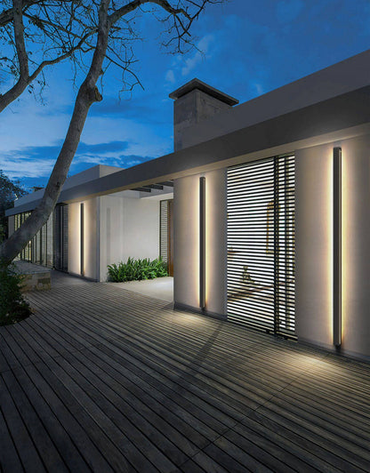 Modern Strip Outdoor Wall Light - 201OTL - Modefinity