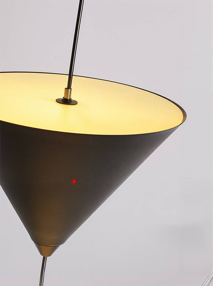 Modern Vertical Cone Pendant Light - Modefinity