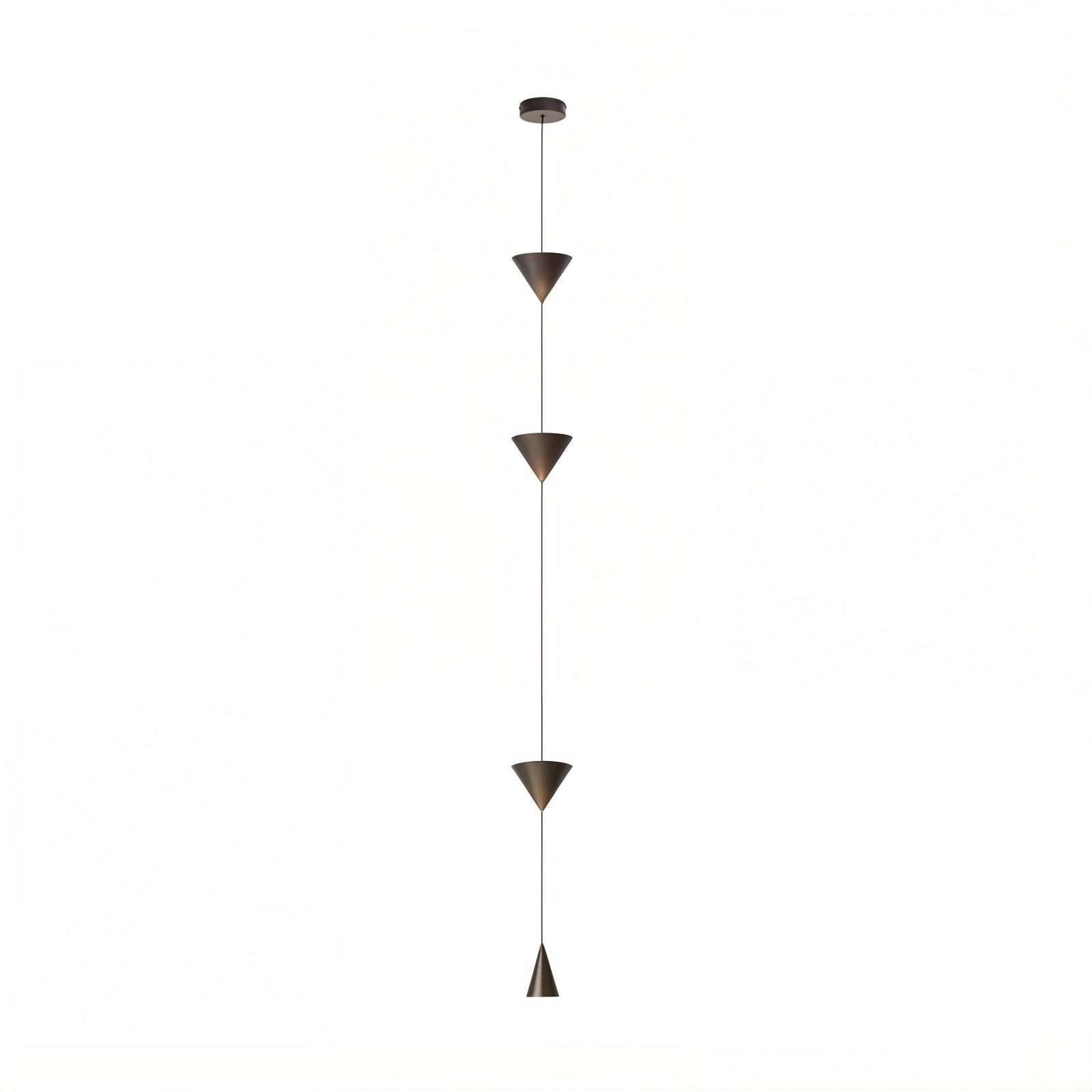 Modern Vertical Cone Pendant Light - Modefinity