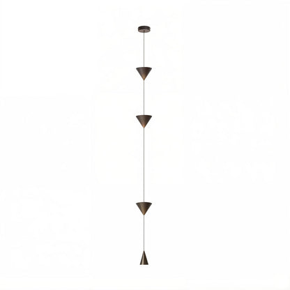 Modern Vertical Cone Pendant Light - Modefinity