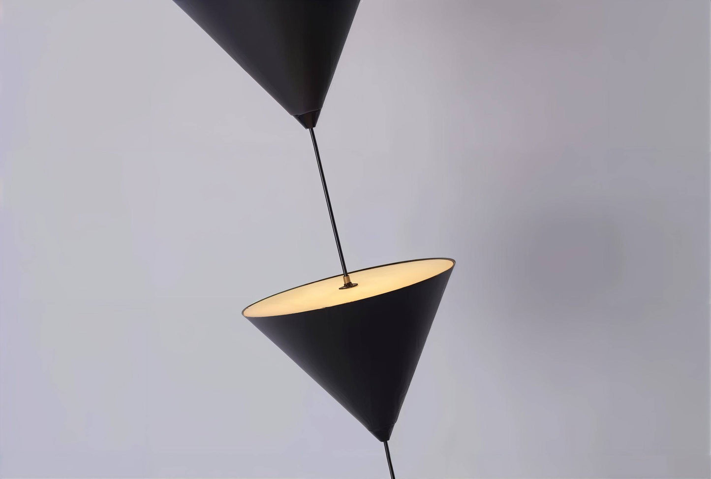 Modern Vertical Cone Pendant Light - Modefinity