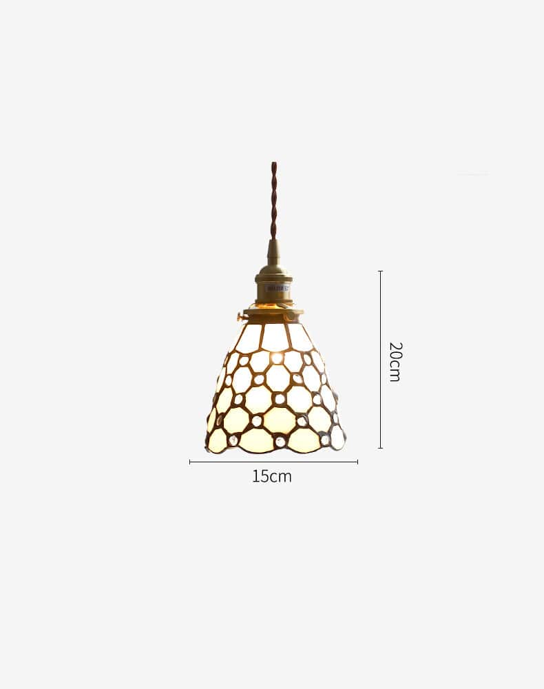 Mosaic Glass Pendant Light - 238GPL - Modefinity